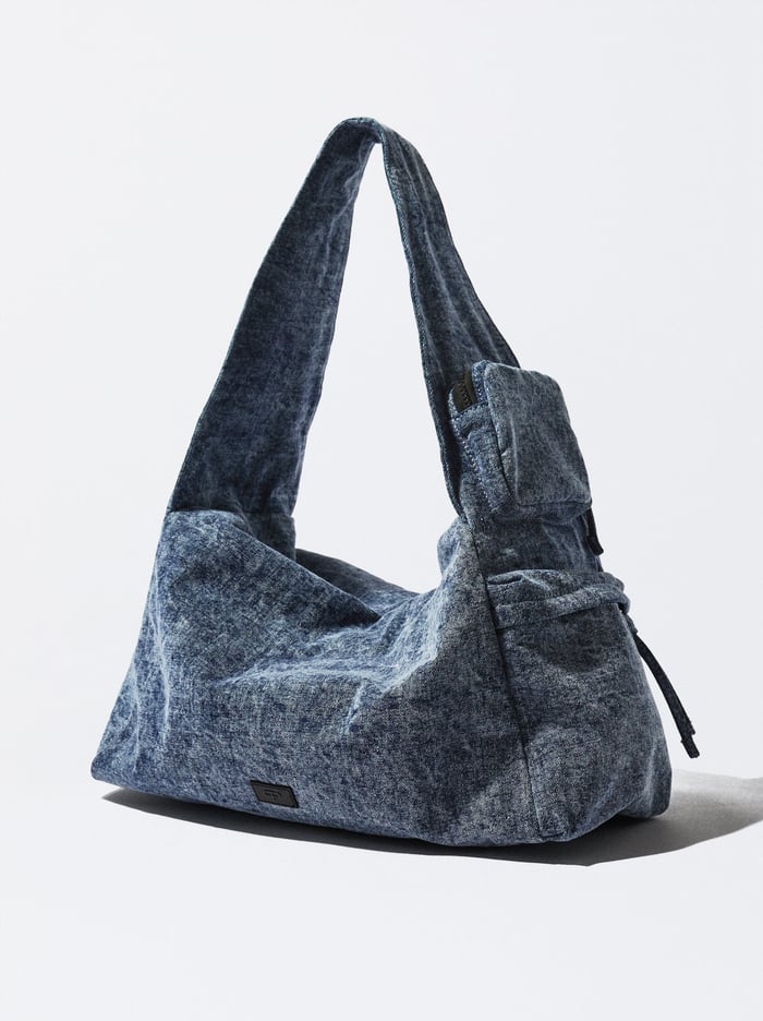 Parfois Online Exclusive - Denim Taška Cez Rameno Damske Modre | Slovensko-JBPU10795