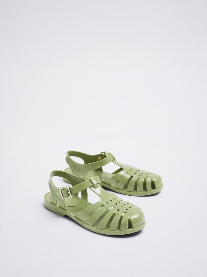 Parfois Online Exclusive - Jelly Sandále Damske Zelene | Slovensko-DLZU64029