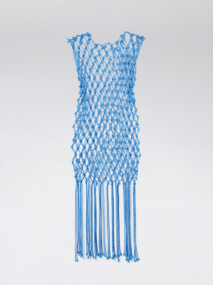 Parfois Online Exclusive - Knotted Cord Midi Saty Damske Modre | Slovensko-SMJT08756