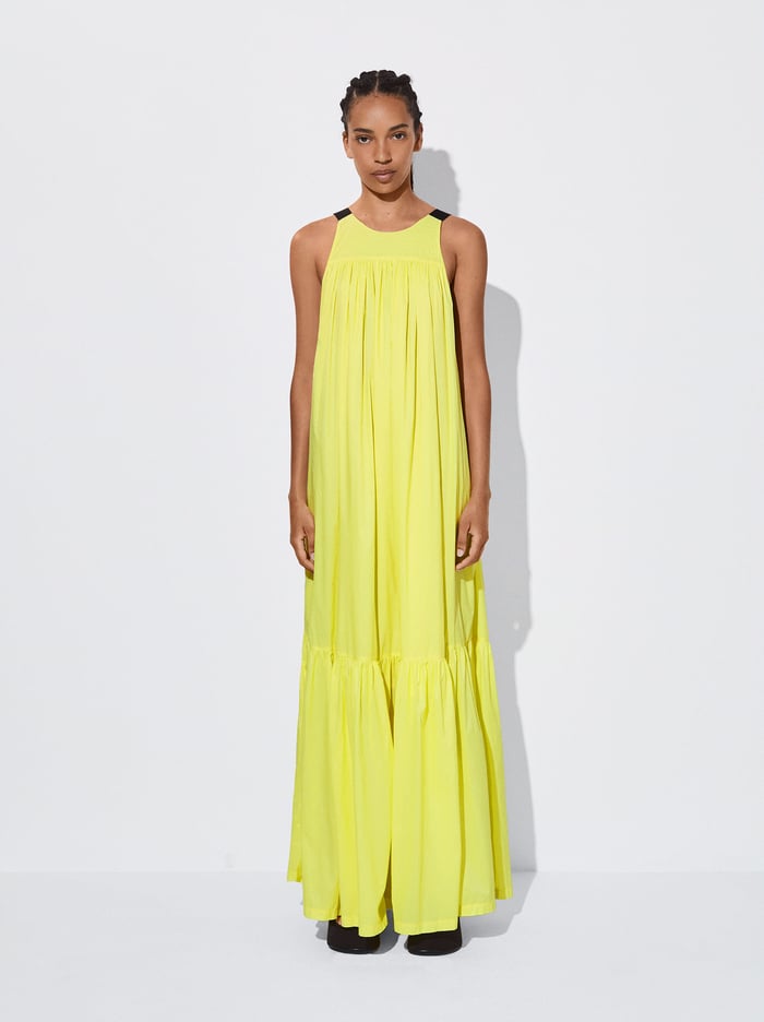 Parfois Online Exclusive - Long Nylon Saty Damske Žlté | Slovensko-SEWV70348