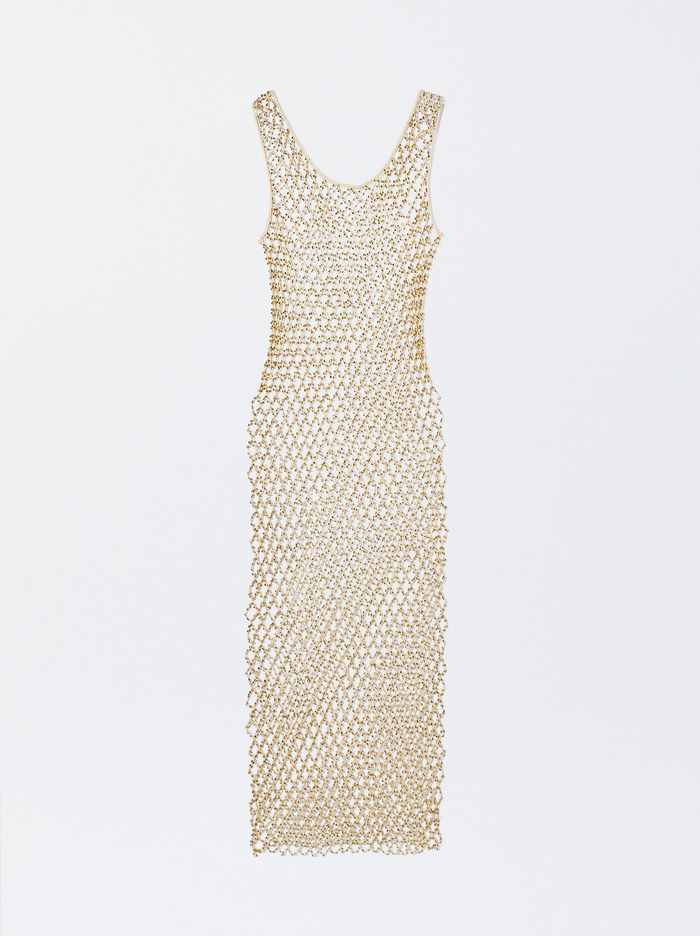 Parfois Online Exclusive - Mesh Saty Damske Biele | Slovensko-UHVG37945
