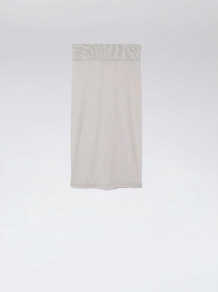Parfois Online Exclusive - Midi With Elastic Waistband Sukne Damske Siva | Slovensko-RGXQ89023