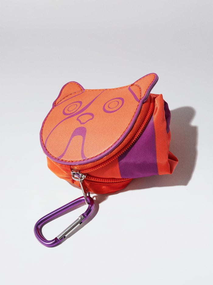 Parfois Online Exclusive - Nylon With Stripes Prenosná Taška Damske Oranžové | Slovensko-GPXJ48735