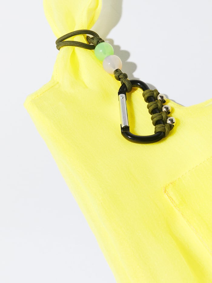Parfois Online Exclusive - Organza Taška Cez Rameno Damske Žlté | Slovensko-SJEZ90461