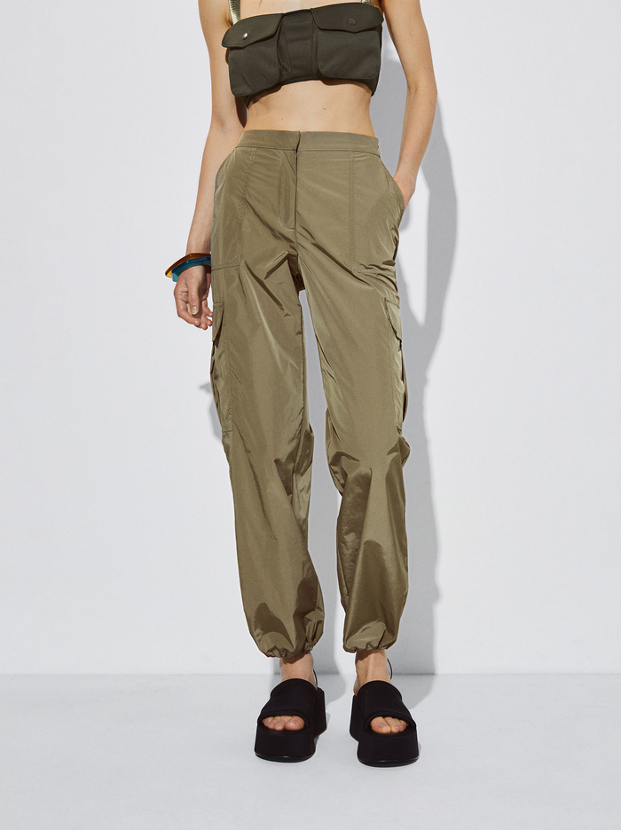 Parfois Online Exclusive - Parachute Nohavice Damske Zelene | Slovensko-OICB20596