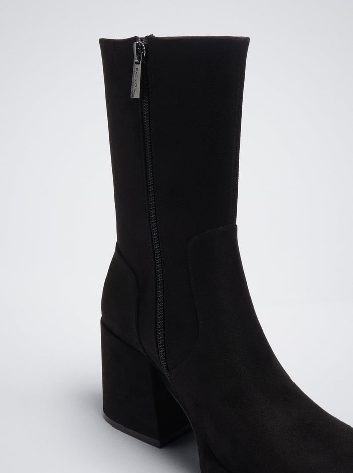 Parfois Online Exclusive - Platforme Clenkove Cizmy Damske Čierne | Slovensko-LSBM57902