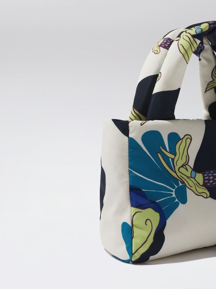 Parfois Online Exclusive - Printed Nylon Mini Penazenky Damske Viacfarebný | Slovensko-HLRM56479