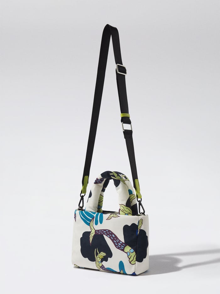 Parfois Online Exclusive - Printed Nylon Mini Penazenky Damske Viacfarebný | Slovensko-HLRM56479