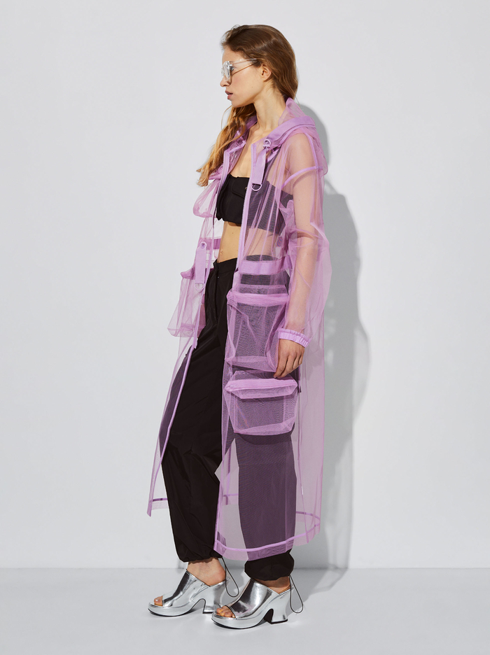 Parfois Online Exclusive - Tulle Parka Damske Nachový | Slovensko-YHJL81237