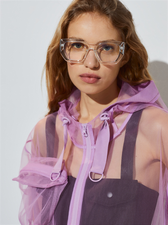 Parfois Online Exclusive - Tulle Parka Damske Nachový | Slovensko-YHJL81237