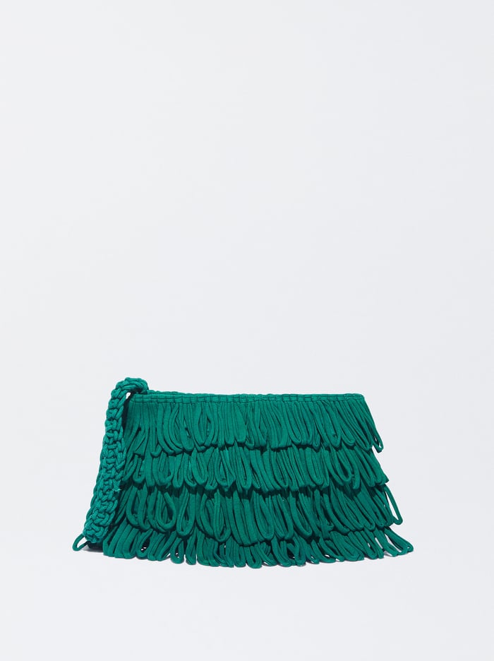 Parfois Online Exclusive - With Fringes Penazenky Damske Zelene | Slovensko-IDAM80516