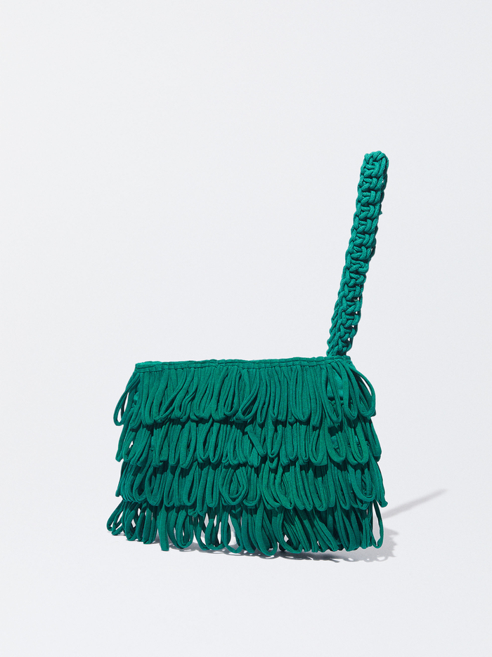 Parfois Online Exclusive - With Fringes Penazenky Damske Zelene | Slovensko-IDAM80516