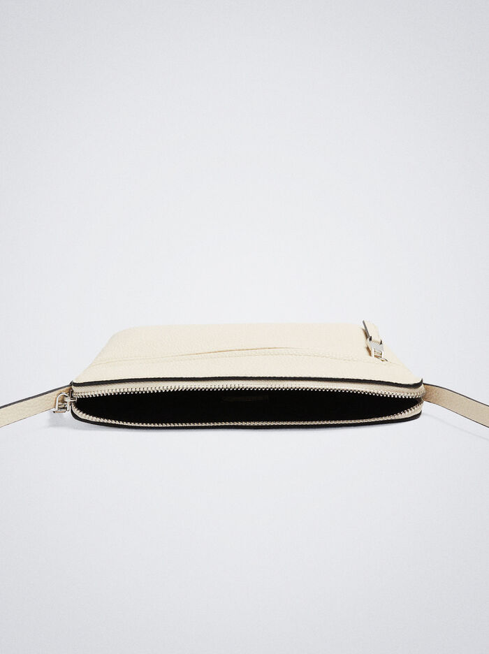 Parfois Outer Pocket Crossbody Kabelka Damske Biele | Slovensko-LKOB61879