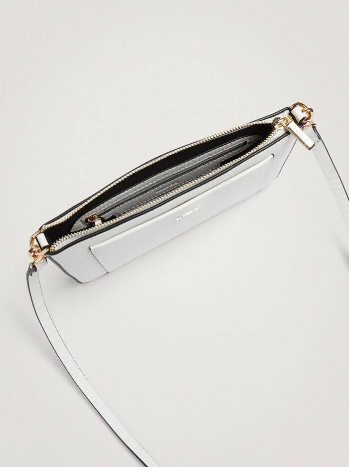 Parfois Outer Pocket Crossbody Kabelka Damske Biele | Slovensko-TZQG05137