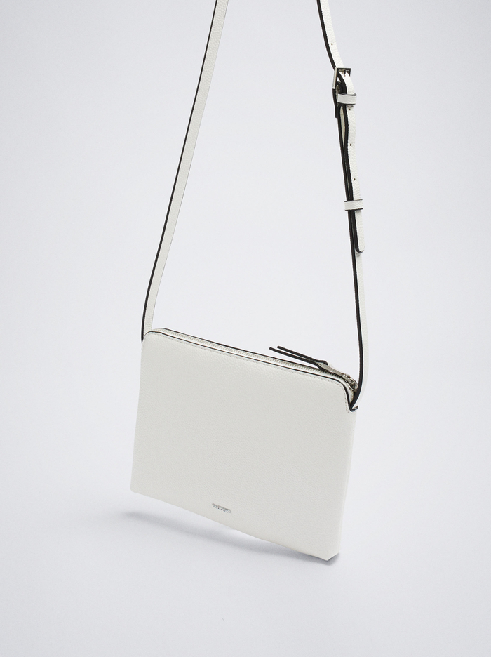 Parfois Outer Pocket Crossbody Kabelka Damske Biele | Slovensko-YGXQ74928