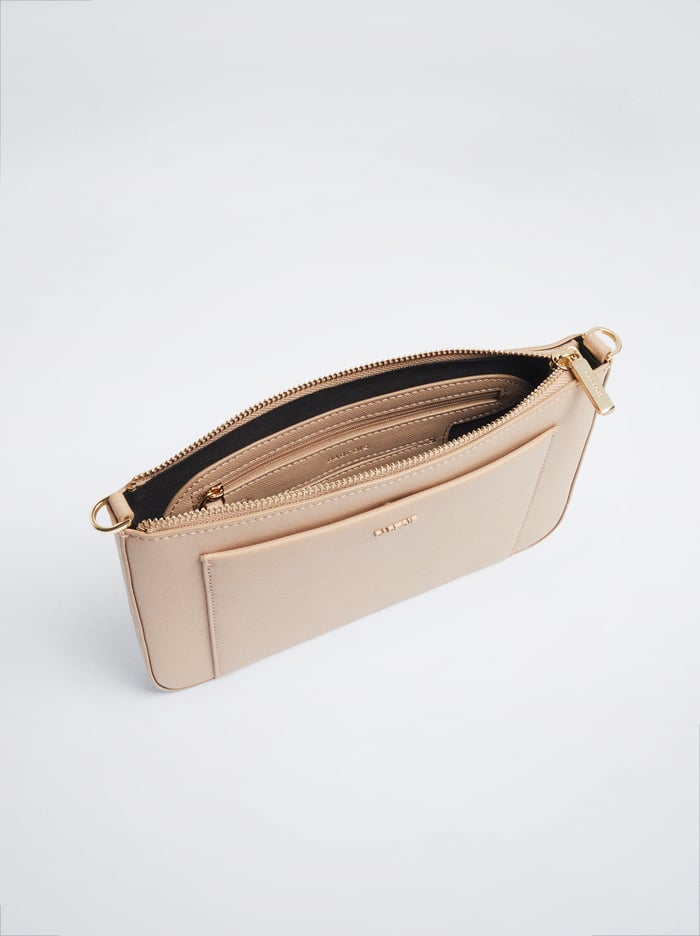 Parfois Outer Pocket Crossbody Kabelka Damske Hnede | Slovensko-YRDP84756