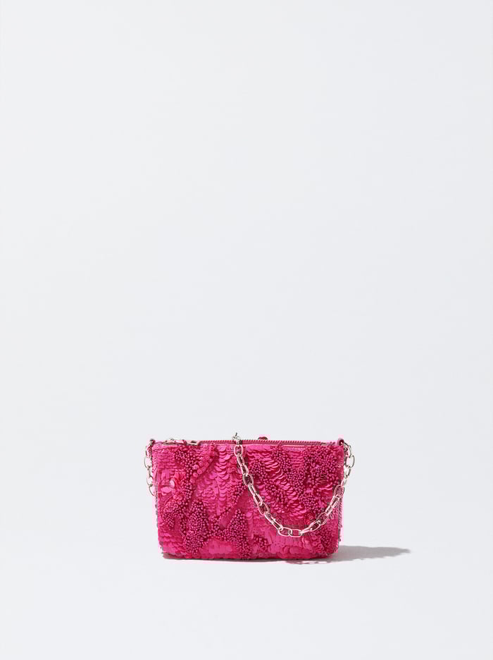 Parfois Party With Sequins And Beads Kabelky Damske Ruzove | Slovensko-EUOF20481