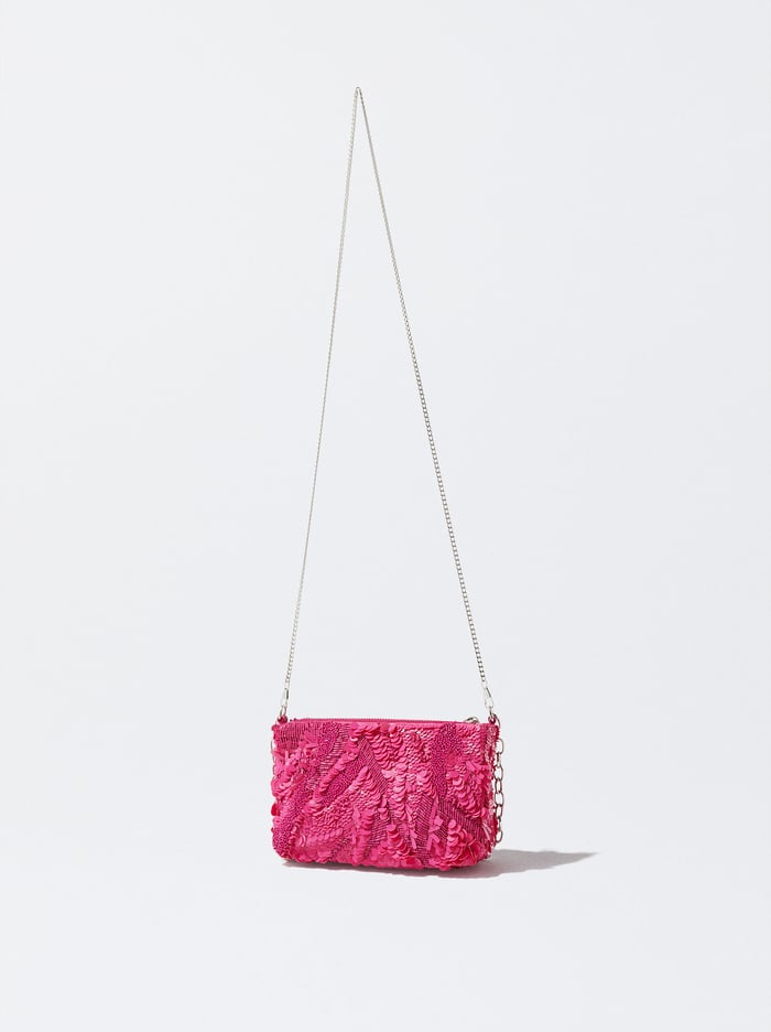 Parfois Party With Sequins And Beads Kabelky Damske Ruzove | Slovensko-EUOF20481