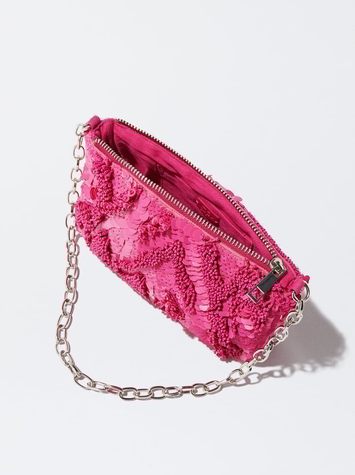 Parfois Party With Sequins And Beads Kabelky Damske Ruzove | Slovensko-EUOF20481