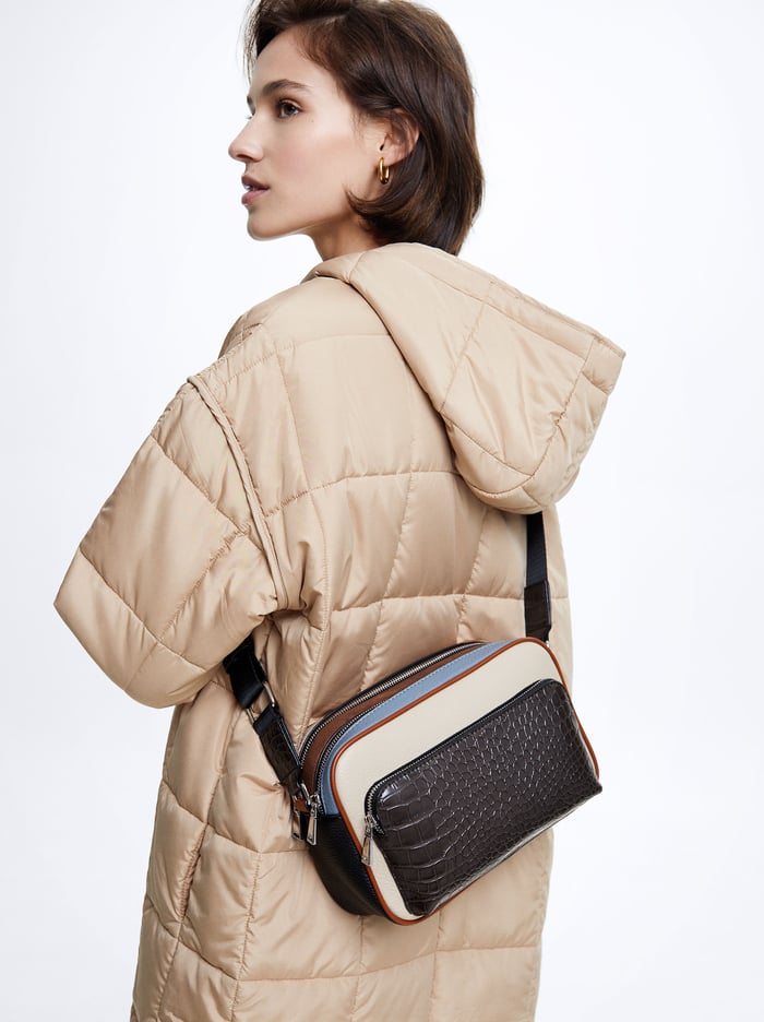 Parfois Patchwork Crossbody Kabelka Damske Viacfarebný | Slovensko-AKSO79682