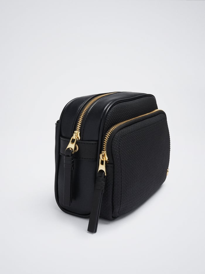 Parfois Patchwork Crossbody Kabelka Damske Čierne | Slovensko-KZIQ97236