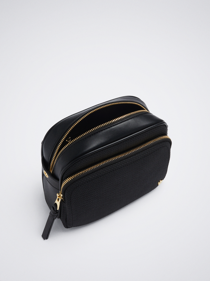 Parfois Patchwork Crossbody Kabelka Damske Čierne | Slovensko-KZIQ97236