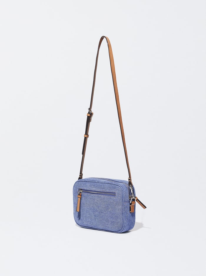 Parfois Patchwork Detail Crossbody Kabelka Damske Modre | Slovensko-THKJ25384