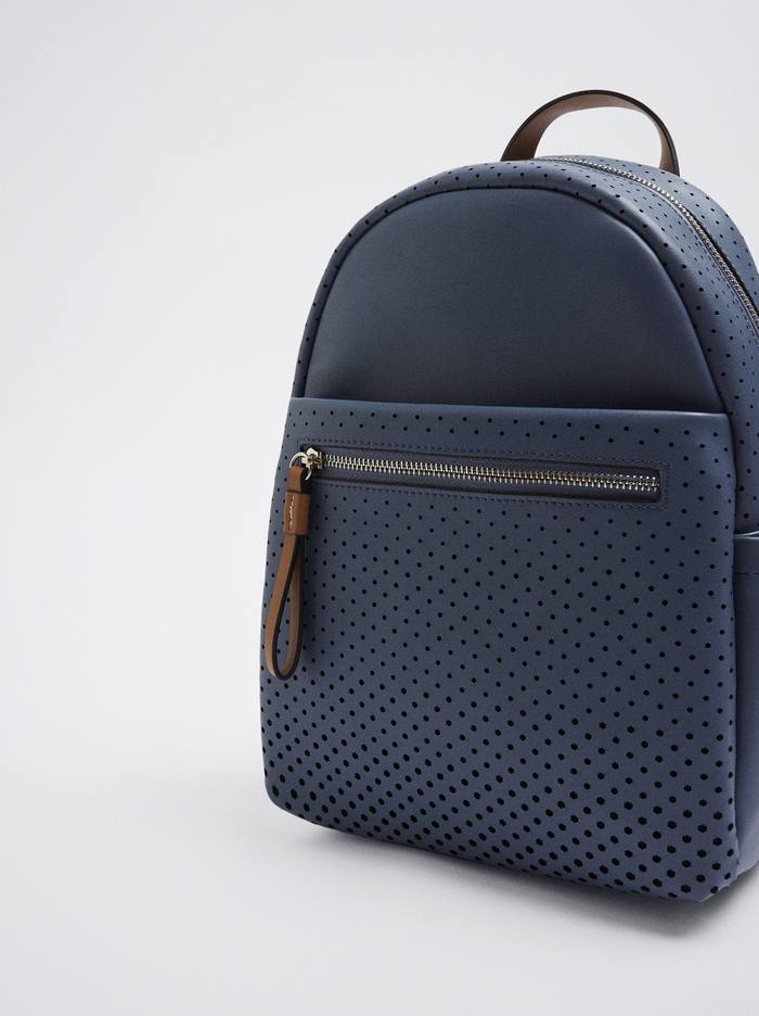 Parfois Perforated Detail Batohy Damske Modre | Slovensko-MATN60215