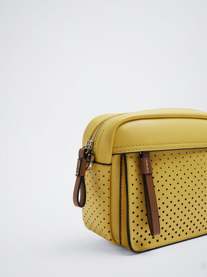 Parfois Perforated Detail Crossbody Kabelka Damske Žlté | Slovensko-FKGP17092