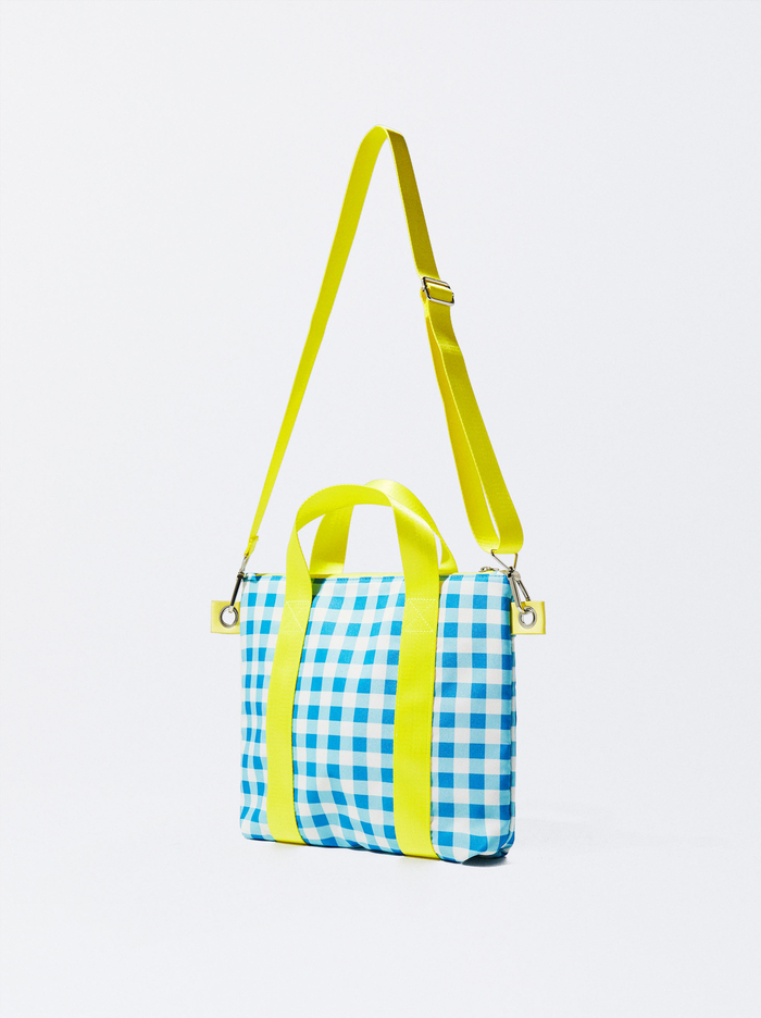 Parfois Personalised Gingham Kabelky Damske Modre | Slovensko-WKUH91028