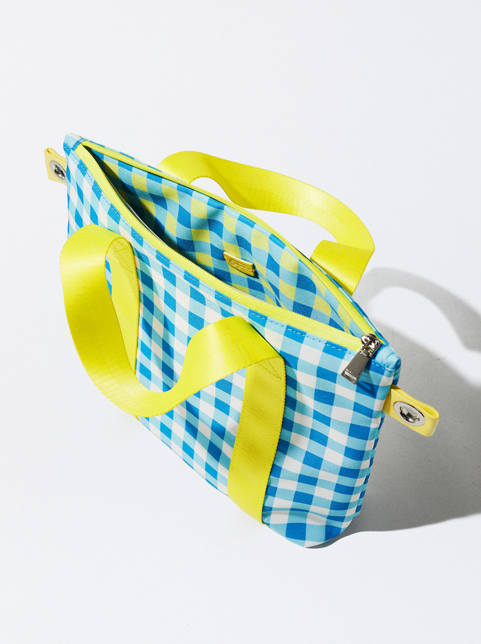 Parfois Personalised Gingham Kabelky Damske Modre | Slovensko-WKUH91028