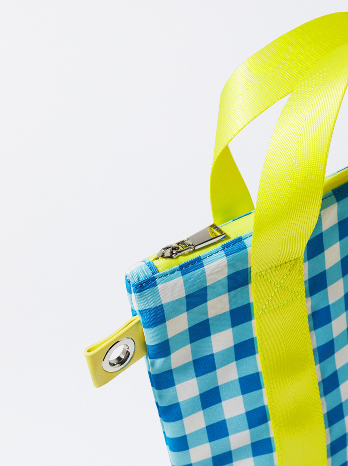Parfois Personalised Gingham Kabelky Damske Modre | Slovensko-WKUH91028