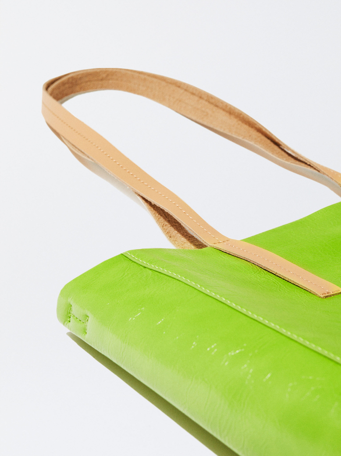Parfois Personalised Lakovane Prenosná Taška Damske Zelene | Slovensko-ZBTS02169