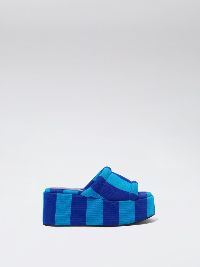 Parfois Platforme Heel Sandále Damske Modre | Slovensko-BDKG92413