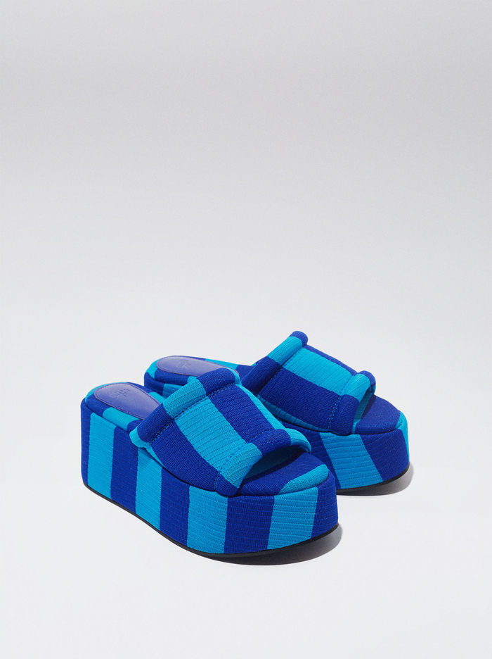 Parfois Platforme Heel Sandále Damske Modre | Slovensko-BDKG92413