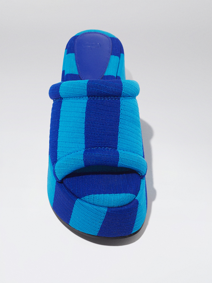 Parfois Platforme Heel Sandále Damske Modre | Slovensko-BDKG92413