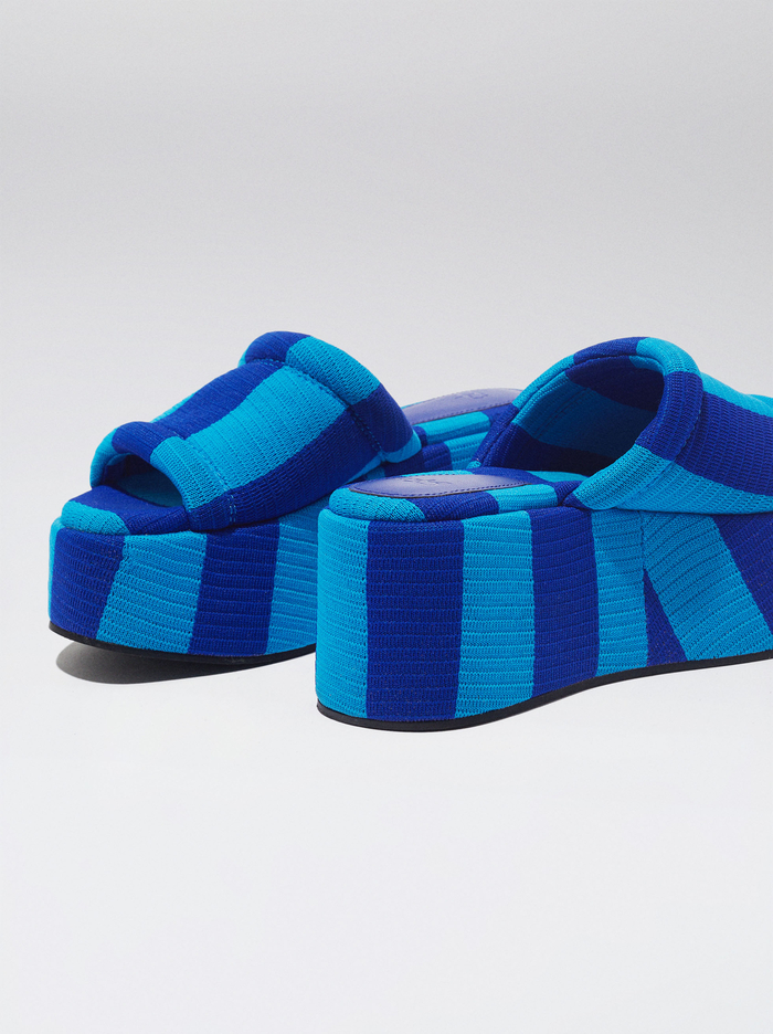 Parfois Platforme Heel Sandále Damske Modre | Slovensko-BDKG92413