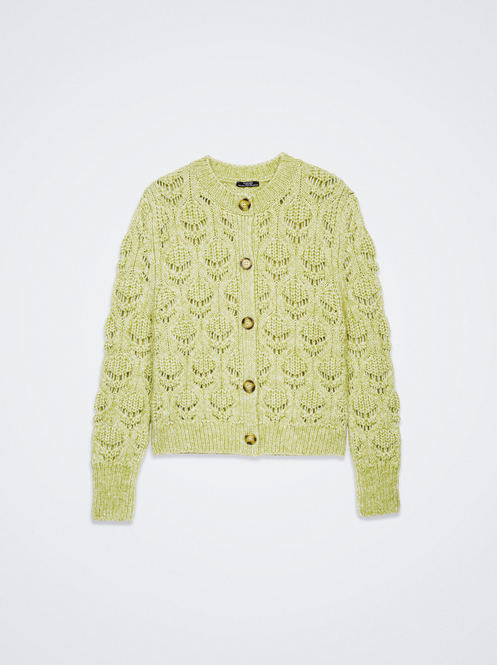 Parfois Pletené With Buttons Kardigán Damske Zelene | Slovensko-QLTS54961