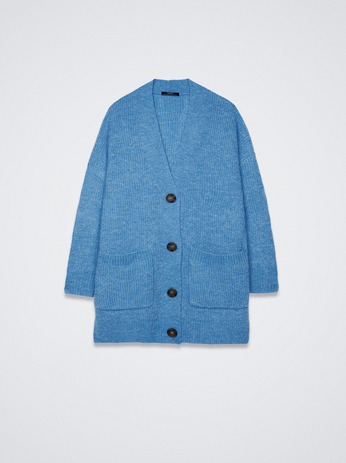 Parfois Pletené With Pockets Kardigán Damske Modre | Slovensko-LNBZ29730