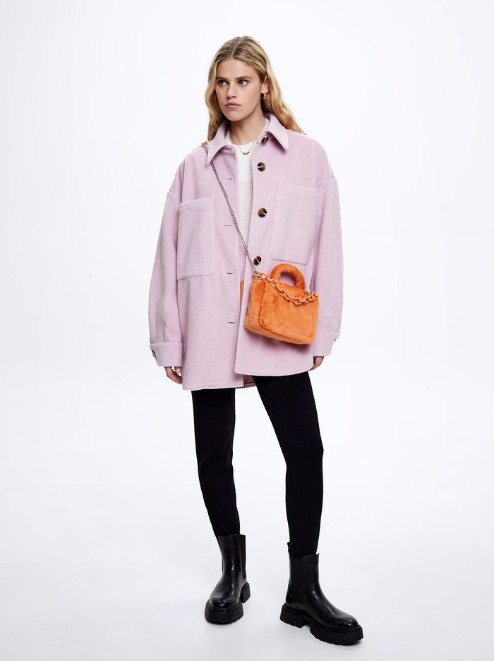 Parfois Pockets And Buttons Pleteniny Damske Ruzove | Slovensko-XRMC82147
