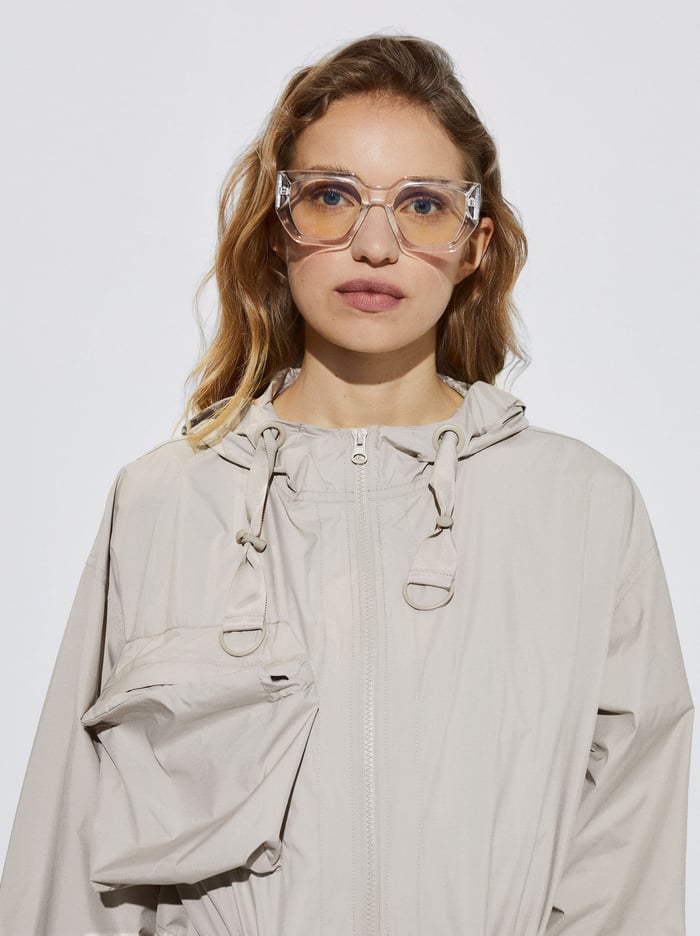 Parfois Pockets And Hood Parka Damske Siva | Slovensko-BTRS87593