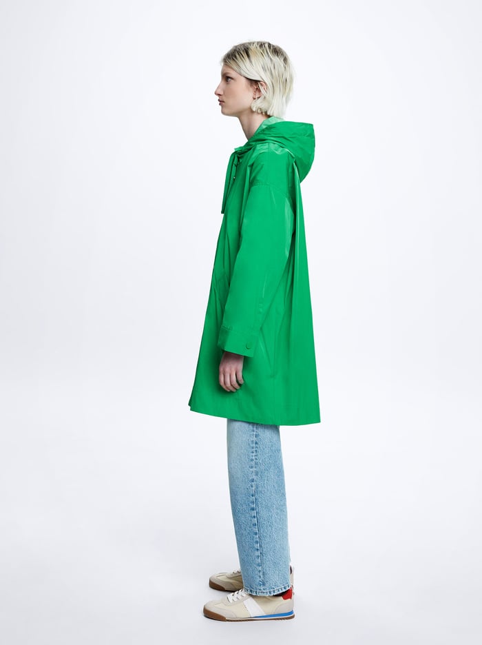 Parfois Pockets And Hood Parka Damske Zelene | Slovensko-KYDB34180