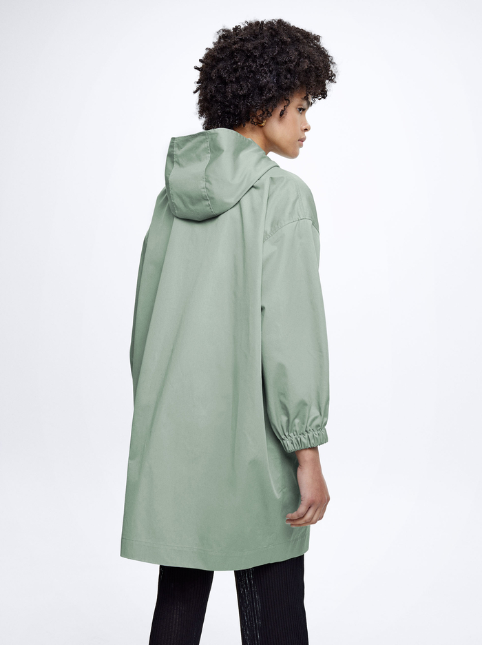 Parfois Pockets And Hood Parka Damske Zelene | Slovensko-UAKJ84037