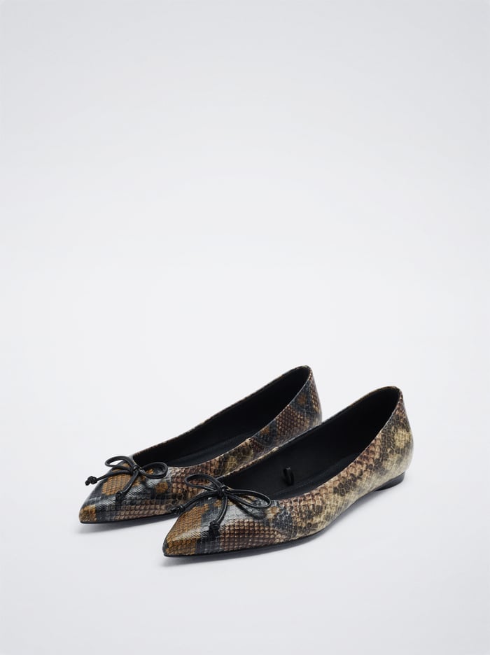 Parfois Pointy With Bow Balerinky Damske Hnede | Slovensko-UHQW87256