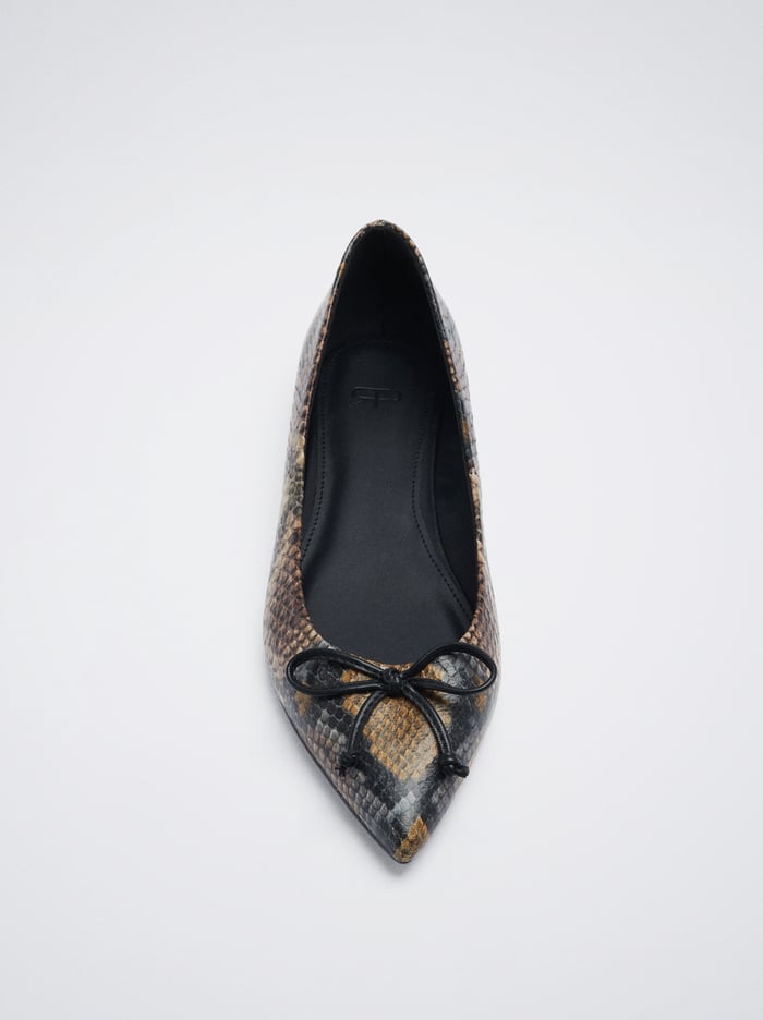 Parfois Pointy With Bow Balerinky Damske Hnede | Slovensko-UHQW87256
