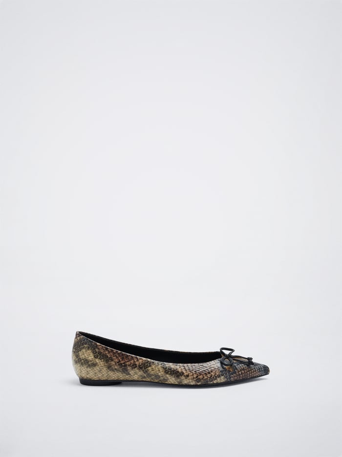 Parfois Pointy With Bow Balerinky Damske Hnede | Slovensko-UHQW87256