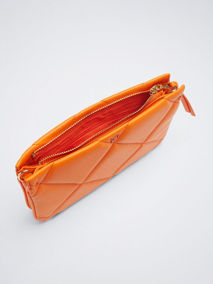 Parfois Prešívané Crossbody Kabelka Damske Oranžové | Slovensko-CZGB60452