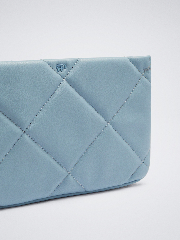 Parfois Prešívané Crossbody Kabelka Damske Modre | Slovensko-DTCS37526