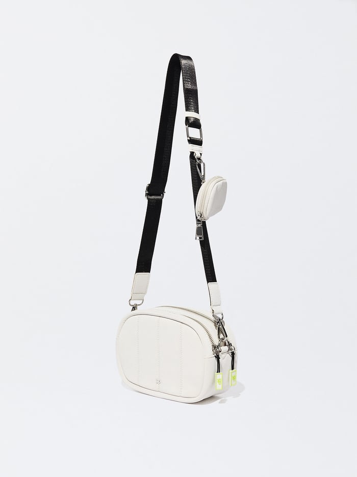Parfois Prešívané Crossbody Kabelka Damske Biele | Slovensko-FNKC23847