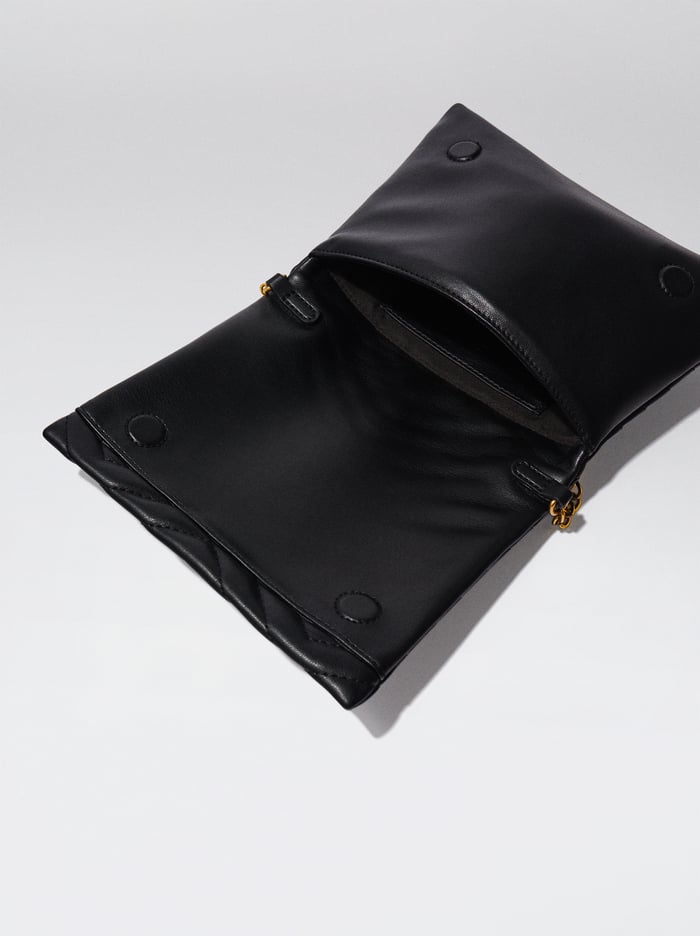 Parfois Prešívané Crossbody Kabelka Damske Čierne | Slovensko-GXVQ74569